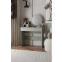 HANAH HOME Sto za šminkanje Harmony Mini Round Ash Green - slika 2