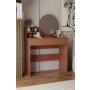HANAH HOME Sto za šminkanje Harmony Mini Round Sepia - slika 3