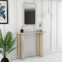 HANAH HOME Sto za šminkanje Modena Mirror Travertine - slika 3