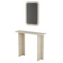 HANAH HOME Sto za šminkanje Modena Mirror Travertine - slika 5