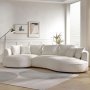 Atelier del Sofa Ugaona garnitura Venedik Left White - slika 2