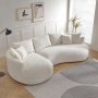Atelier del Sofa Ugaona garnitura Venedik Left White - slika 4