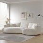 Atelier del Sofa Ugaona garnitura Venedik Right White - slika 2