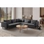 Atelier del Sofa Ugaona garnitura Flexy L Anthracite - slika 2