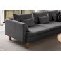 Atelier del Sofa Ugaona garnitura Flexy L Anthracite - slika 4