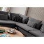 Atelier del Sofa Ugaona garnitura Flexy L Anthracite - slika 5
