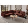 Atelier del Sofa Ugaona garnitura Flexy L Tile Red - slika 1