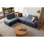 Atelier del Sofa Ugaona garnitura S Loft Left Blue - slika 4