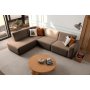 Atelier del Sofa Ugaona garnitura S Loft Left Brown - slika 3