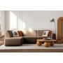 Atelier del Sofa Ugaona garnitura S Loft Left Brown - slika 4