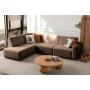 Atelier del Sofa Ugaona garnitura S Loft Left Brown - slika 1