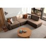 Atelier del Sofa Ugaona garnitura S Loft Right Brown - slika 4
