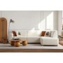Atelier del Sofa Ugaona garnitura S Loft Right White - slika 3