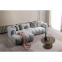 Atelier del Sofa Ugaona garnitura N Line Left Grey - slika 1