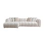 Atelier del Sofa Ugaona garnitura N Line Left White - slika 4