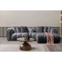 Atelier del Sofa Ugaona garnitura N Line Right Dark Grey - slika 2
