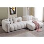 Atelier del Sofa Ugaona garnitura N Line Right White - slika 3