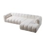 Atelier del Sofa Ugaona garnitura N Line Right White - slika 5