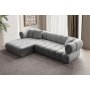 Atelier del Sofa Ugaona garnitura Petra Left Grey - slika 3