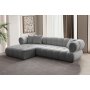 Atelier del Sofa Ugaona garnitura Petra Left Grey - slika 1
