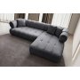 Atelier del Sofa Ugaona garnitura Petra Right Dark Grey - slika 4