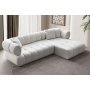 Atelier del Sofa Ugaona garnitura Petra Right White - slika 3