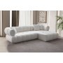 Atelier del Sofa Ugaona garnitura Petra Right White - slika 1