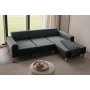 Atelier del Sofa Ugaona garnitura Latte Relax Right Anthracite - slika 3