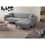 Atelier del Sofa Ugaona garnitura Latte Relax Right Grey - slika 4