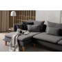 Atelier del Sofa Ugaona garnitura Flexy Relax Anthracite - slika 4