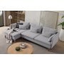Atelier del Sofa Ugaona garnitura Flexy Relax Grey - slika 3