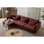 Atelier del Sofa Ugaona garnitura Flexy Relax Tile Red - slika 4