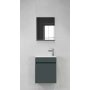 HANAH HOME Kupatilski ormarić Fit Anthracite - slika 2