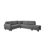 Atelier del Sofa Ugaona garnitura C Loft Right Grey - slika 4
