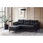 Atelier del Sofa Ugaona garnitura Kraft Anthracite - slika 2