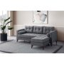 Atelier del Sofa Ugaona garnitura Kraft Grey - slika 2