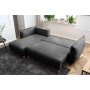 Atelier del Sofa Ugaona garnitura Puffy Anthracite - slika 3