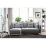 Atelier del Sofa Ugaona garnitura Puffy Grey - slika 2