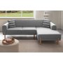 Atelier del Sofa Ugaona garnitura Mocha Relax Right Grey - slika 2
