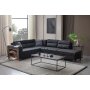 Atelier del Sofa Ugaona garnitura Tloft Left Anthracite - slika 1