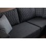 Atelier del Sofa Ugaona garnitura Loft Anthracite - slika 3