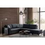 Atelier del Sofa Ugaona garnitura Loft Anthracite - slika 1