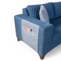 Atelier del Sofa Ugaona garnitura Loft Blue - slika 4