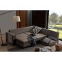 Atelier del Sofa Ugaona garnitura Loft Brown - slika 2