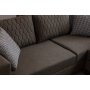 Atelier del Sofa Ugaona garnitura Loft Brown - slika 5
