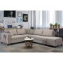 Atelier del Sofa Ugaona garnitura Loft Light Brown - slika 1