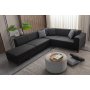 Atelier del Sofa Ugaona garnitura West Left Anthracite - slika 2