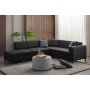 Atelier del Sofa Ugaona garnitura West Left Anthracite - slika 1