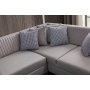 Atelier del Sofa Ugaona garnitura West Left Cream - slika 3