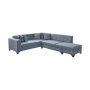 Atelier del Sofa Ugaona garnitura West Right Grey - slika 5